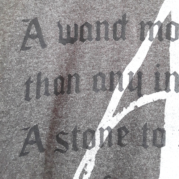 Harry Potter Deathly Hallows Unisex T-Shirt NWT - Picture 5 of 8